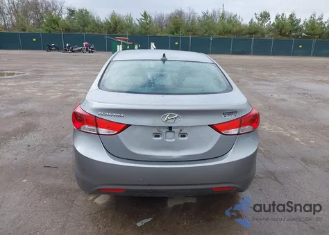 2013 Hyundai Elantra Gls из США, поврежденный, VIN KMHDH4AE9DU559763